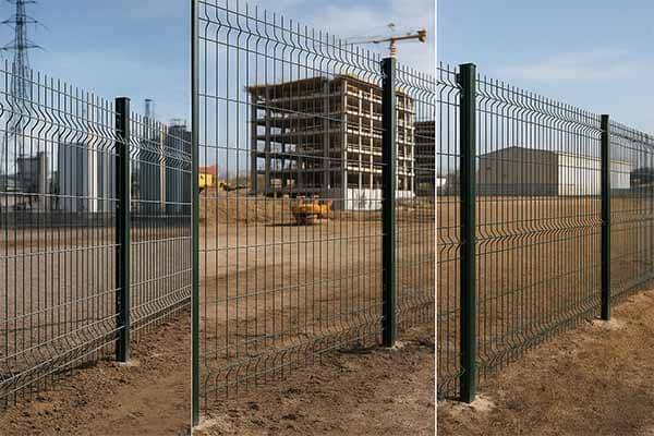 Protección perimetral con vallado de seguridad